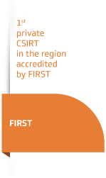1 er CSIRT privé de la région accédité par FIRST 